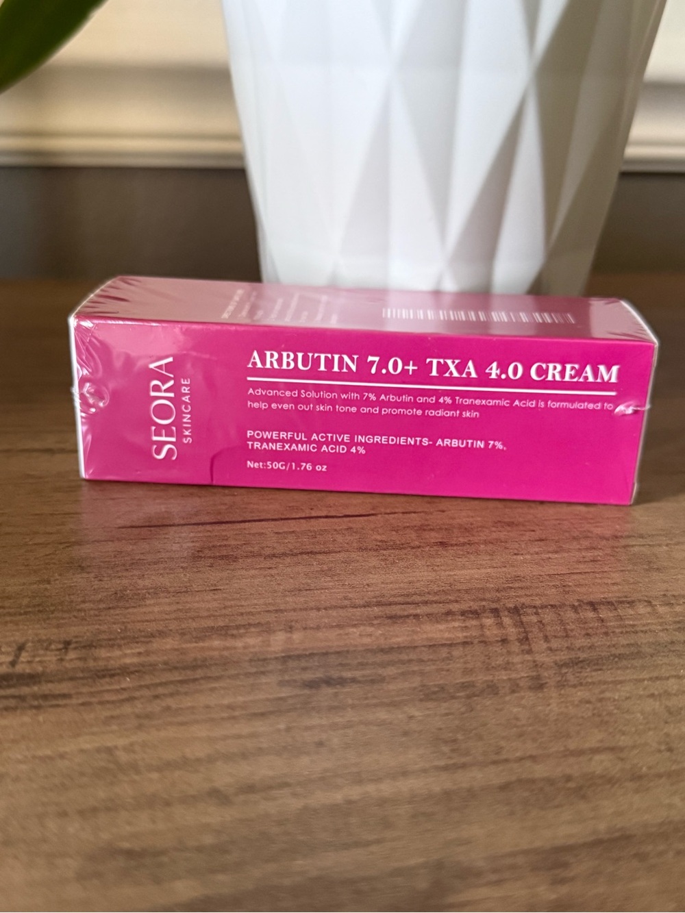 Seora Skincare Arbutin 7.0 + TXA 4.0 Brightening Cream - Pink